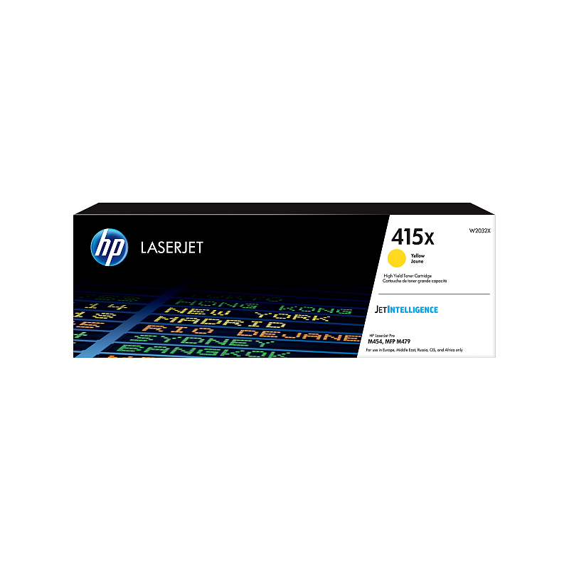 HP 415X Gelb Original LaserJet Tonerkartusche mit hoher Reichweite
