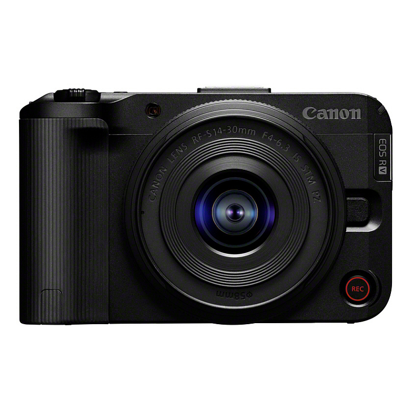 Canon EOS R50V + RF-S 14-30mm f/4-6.3 IS STM PZ Kit MILC 24,2 MP CMOS 6000 x 4000 Pixel Schwarz