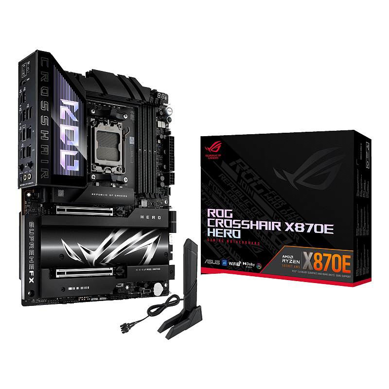 ASUS ROG CROSSHAIR X870E HERO AMD X870E Sockel AM5 ATX