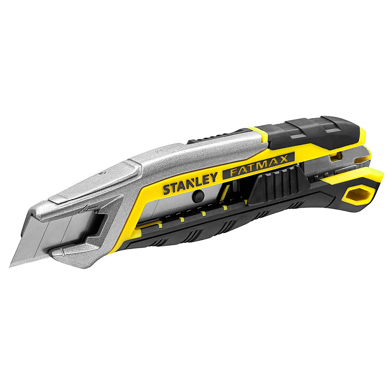 Stanley FATMAX FMHT10594-0 Teppichmesser Schwarz, Edelstahl, Gelb Feststehendes Messer