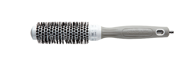 Olivia Garden Ceramic + Ion Thermal Erwachsener Rundhaarbürste Grau 1 Stück(e)