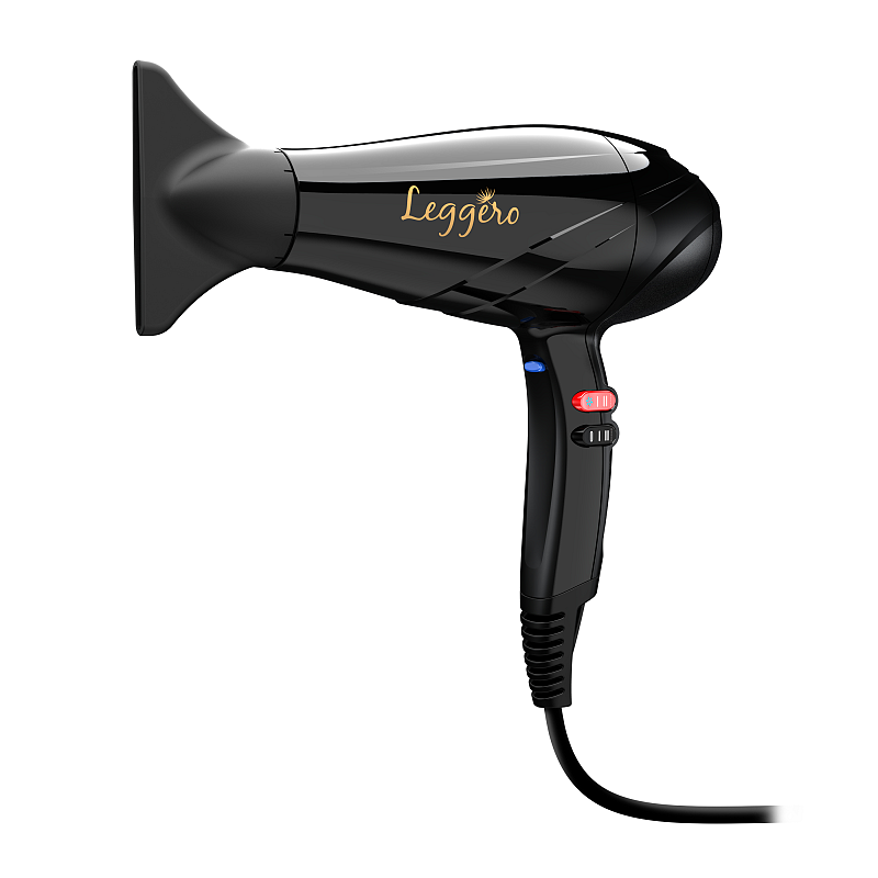 GA.MA Leggero Haartrockner 2400 W Schwarz