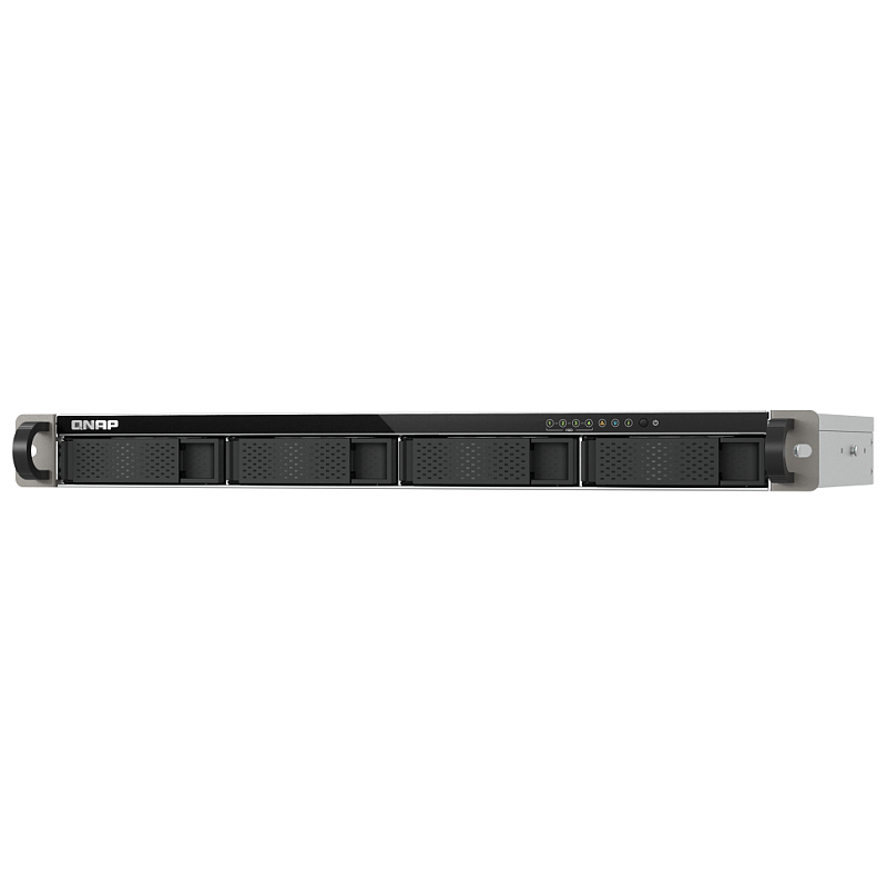 QNAP TS-433eU NAS Rack (1U) Cortex-A Cortex-A55 4 GB 0 TB QNAP Turbo System Schwarz