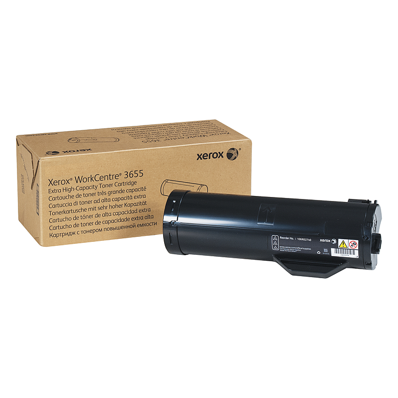 Xerox WorkCentre® 3655​/​3655i Extra hohe Kapazität-Tonermodul Schwarz (25900 Seiten) - 106R02740