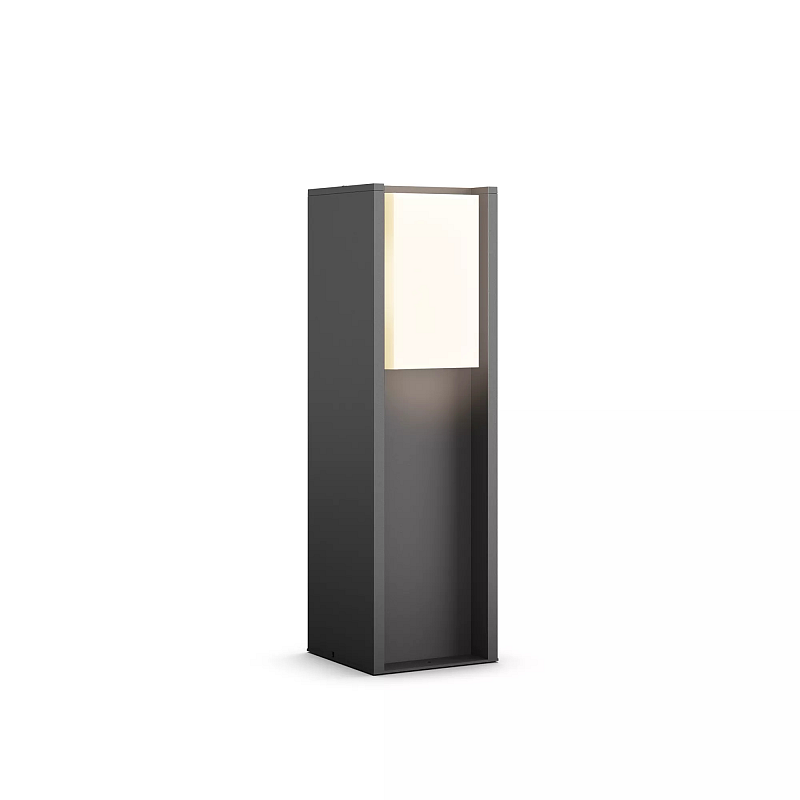 Philips Hue White Turaco Outdoor Sockelleuchte schwarz