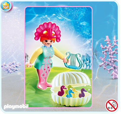 Playmobil Ocean Fairy with Baby Seahorses
