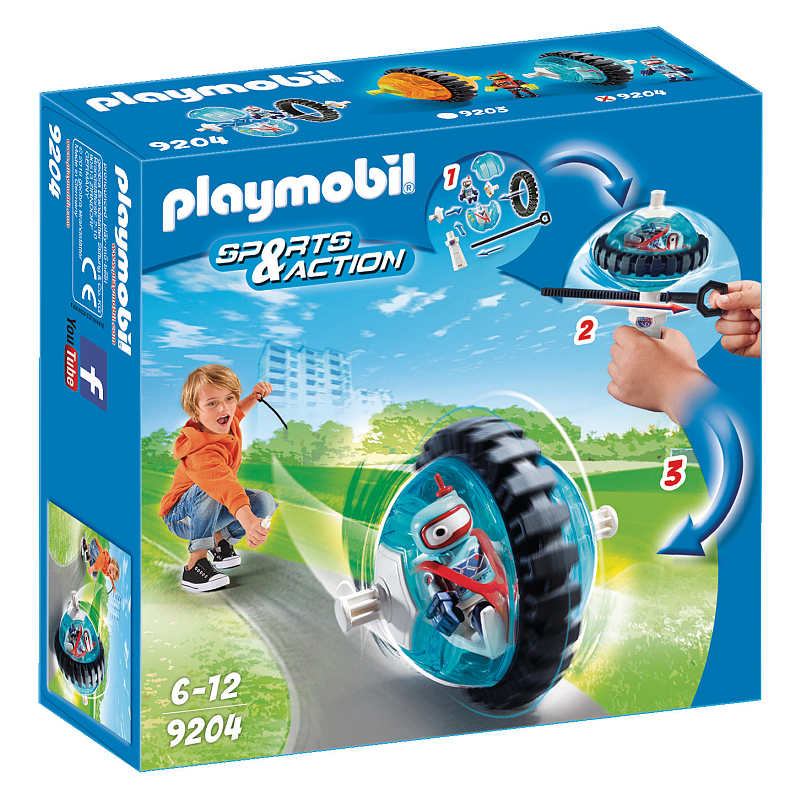 Playmobil Sports & Action 9204 Aktivitäts/Skill Game & Toy Speed-Roller-Spielzeug