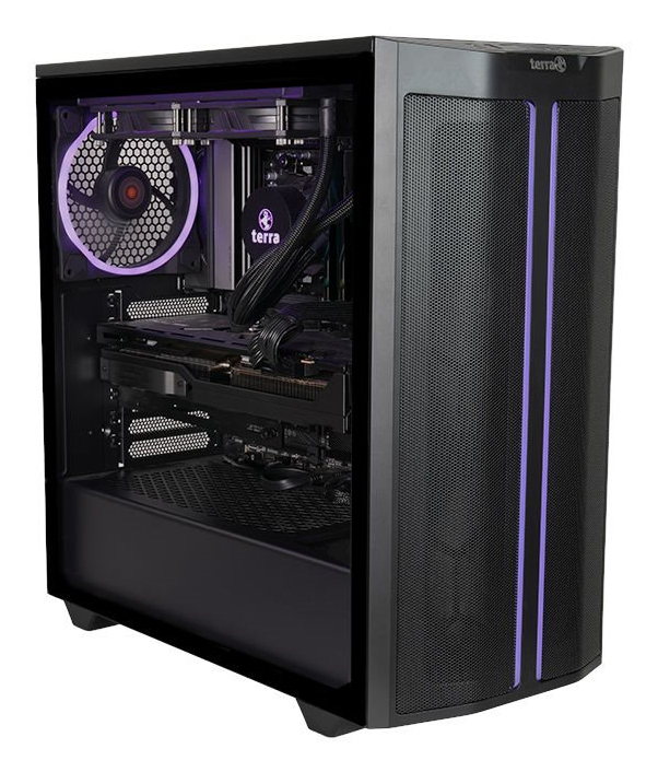 TERRA PC-GAMER ELITE 3 Intel® Core™ i7 i7-14700KF 32 GB DDR5-SDRAM 1 TB SSD NVIDIA GeForce RTX 5070 Windows 11 Home Midi Tower Schwarz