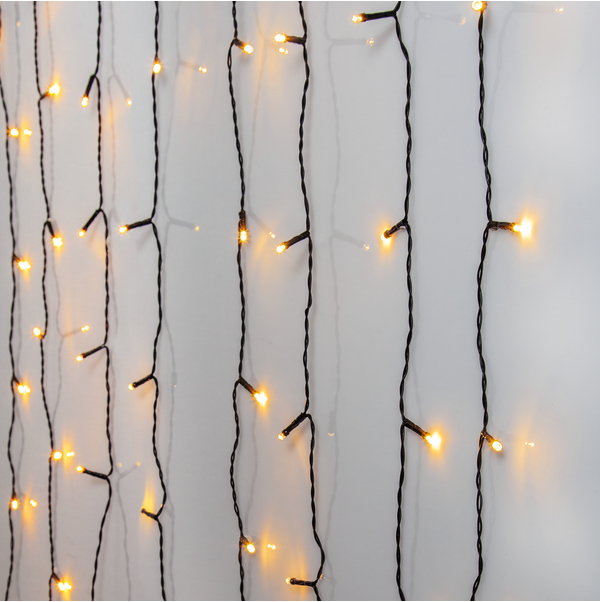 Star Trading LED Vorhang 80 Leichte Dekorationskette 80 Glühbirne(n)