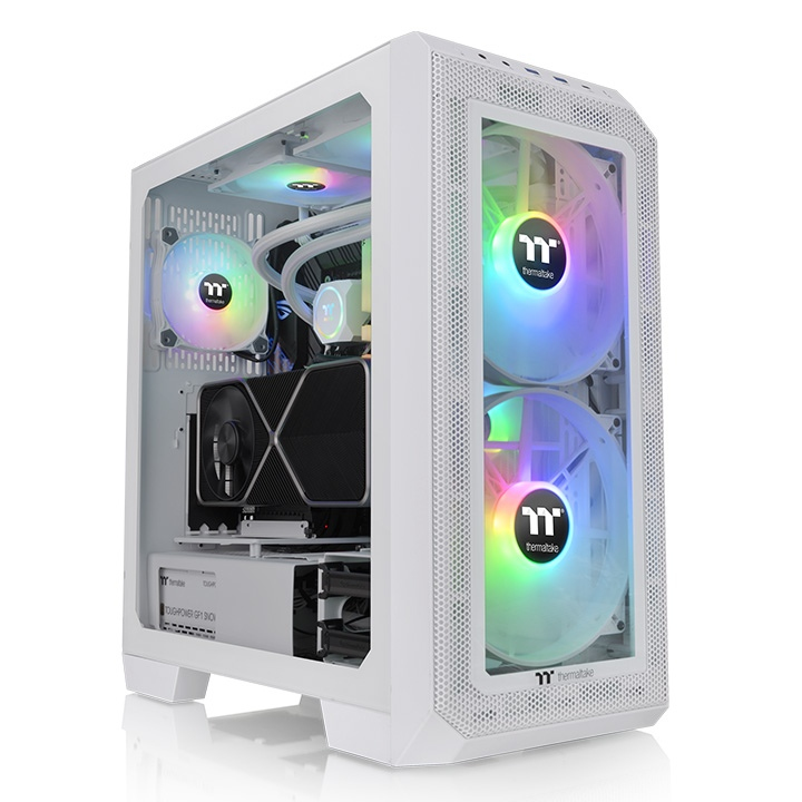 Thermaltake View 300 MX Midi Tower Weiß