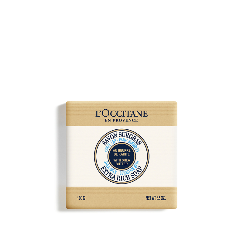L'Occitane Shea Milk Sensitive Skin Extra Rich Soap Barseife 100 g 1 Stück(e)