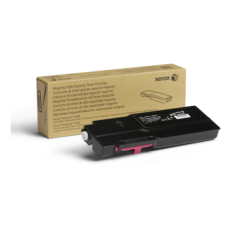 Xerox ® VersaLink® C400 Farbdrucker​/​C405 Farb-Multifunktionsdrucker Hohe Kapazität-Tonermodul Magenta (4800 Seiten) - 106R03519