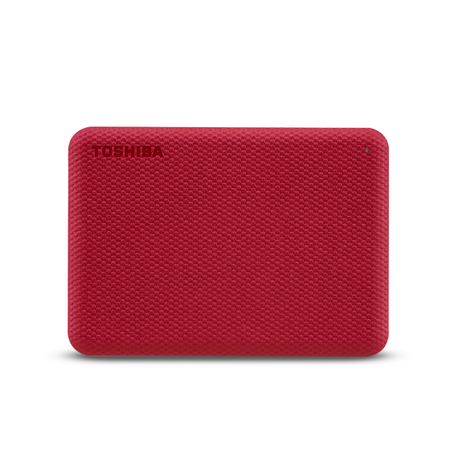 Toshiba Canvio Advance Externe Festplatte 2 TB 2.5" USB Typ-A 2.0/3.2 Gen 1 (3.1 Gen 1) Rot