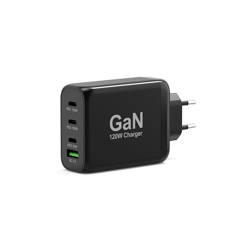 Port Designs 900107-EU Ladegerät für Mobilgeräte Netbook, Laptop, Smartphone, Tablets Schwarz AC Schnellladung Drinnen