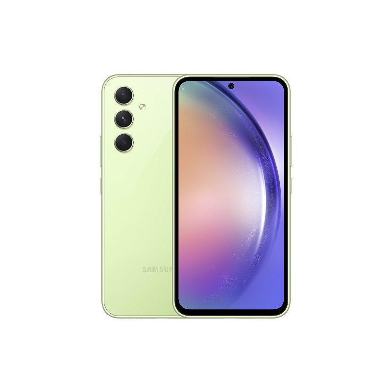 Samsung Galaxy A54 5G SM-A546B/DS 16,3 cm (6.4") Hybride Dual-SIM Android 13 USB Typ-C 8 GB 128 GB 5000 mAh Limette
