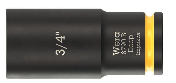Wera 05005572001 Steckschlüsseleinsatz Steckschlüsselbuchse Schwarz, Gelb