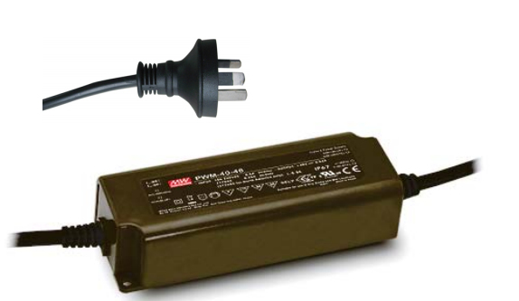 MEAN WELL PWM-40-24 Netzteil & Spannungsumwandler Universal 40,08 W Schwarz