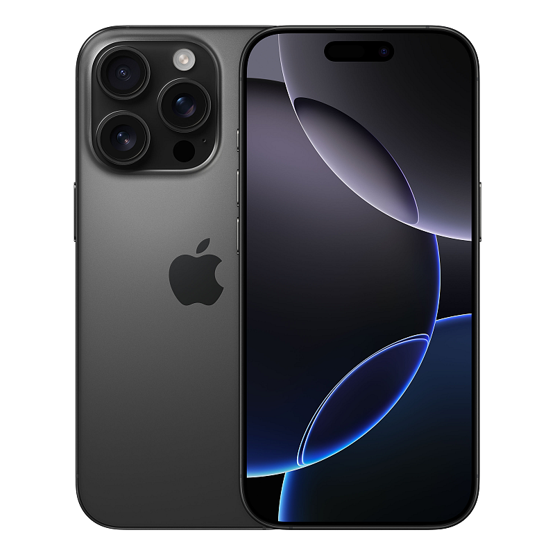Apple iPhone 16 Pro 16 cm (6.3") Dual-SIM iOS 18 5G USB Typ-C 512 GB Schwarz