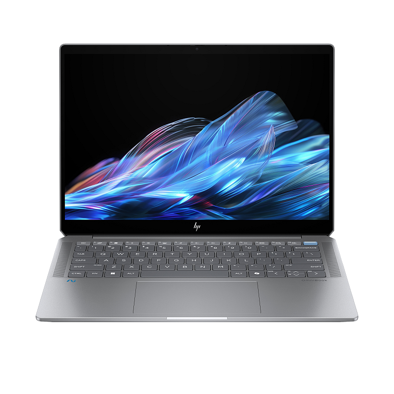 HP OmniBook Ultra 14-fd0094ng Copilot+ PC AMD Ryzen AI 9 365 Laptop 35,6 cm (14") Touchscreen 2.2K 16 GB LPDDR5x-SDRAM 1 TB SSD Wi-Fi 7 (802.11be) Windows 11 Home Silber