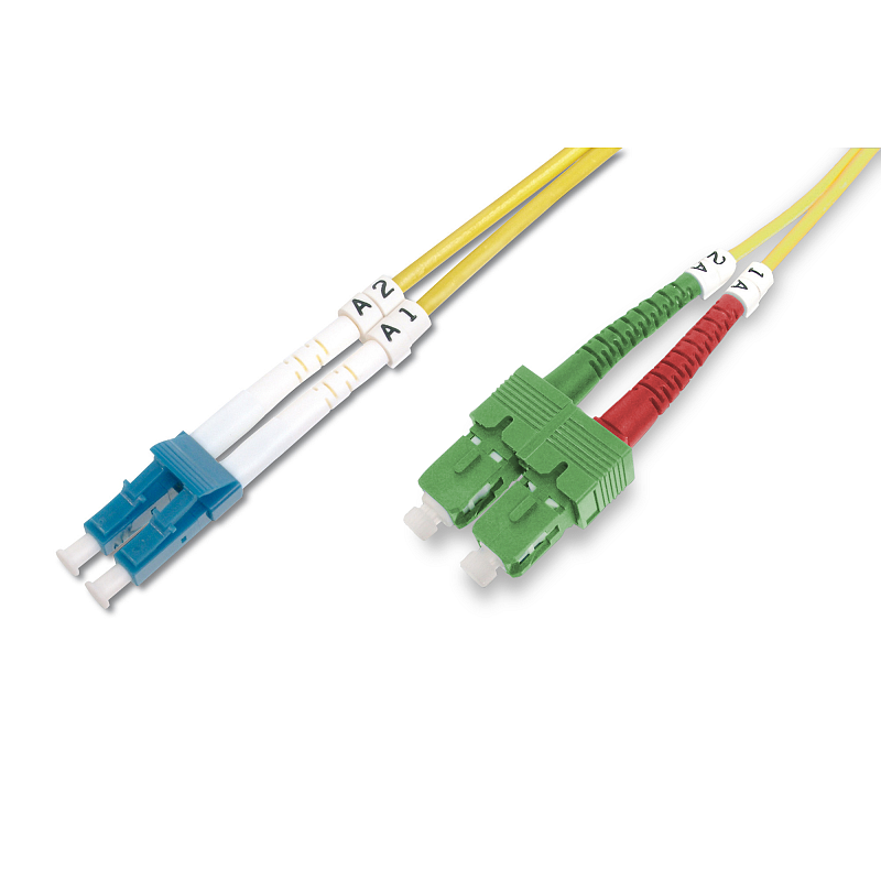 Digitus Fiber Optic Singlemode Patchkabel SC ( APC ) zu LC ( PC )