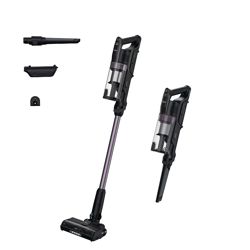 Hoover HF1P10H 011 Stabstaubsauger Akku Trocken Schaum Beutellos 0,7 l 165 W Schwarz, Violett 2,2 Ah