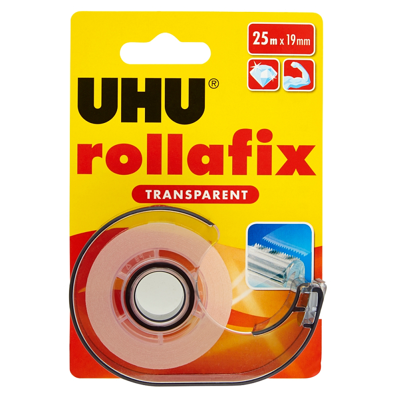UHU Rollafix trasparente Transparent 1 Stück(e)