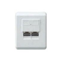 Schwaiger TDA1628 532 Steckdose RJ-45 Weiß
