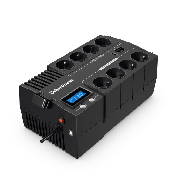 CyberPower BR1000ELCD-FR Unterbrechungsfreie Stromversorgung (USV) Line-Interaktiv 1 kVA 600 W 8 AC-Ausgänge