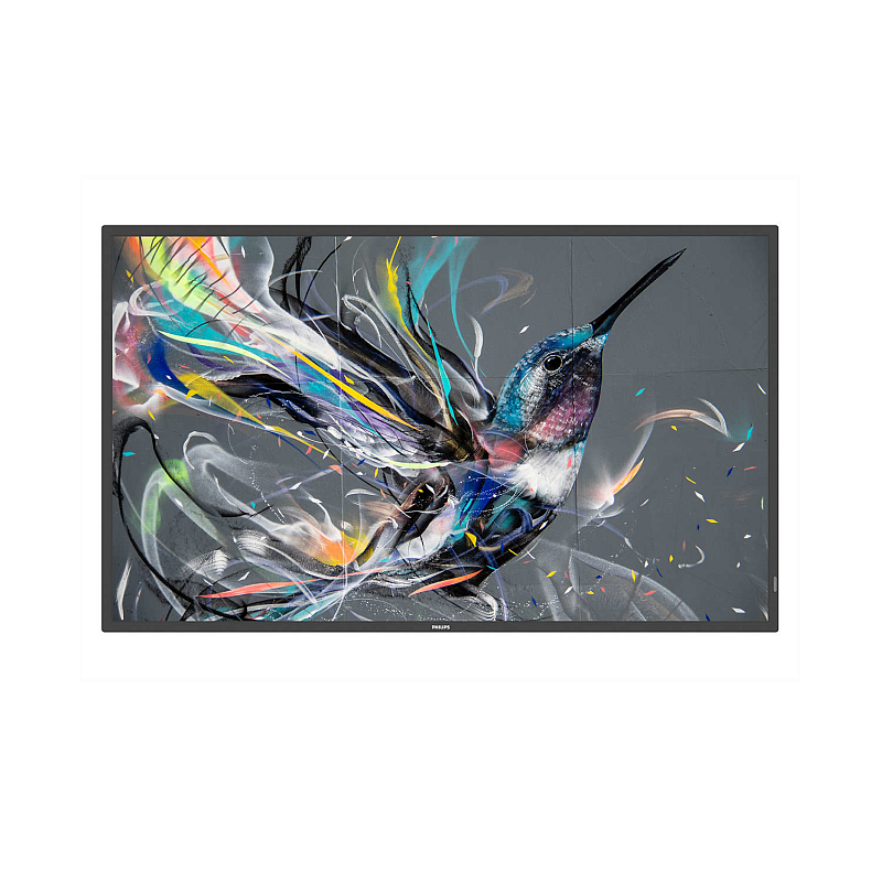 Philips 43BDL3550Q/00 Signage-Display Interaktiver Flachbildschirm 108 cm (42.5") LED 400 cd/m² 4K Ultra HD Schwarz Eingebauter Prozessor Android 8.0