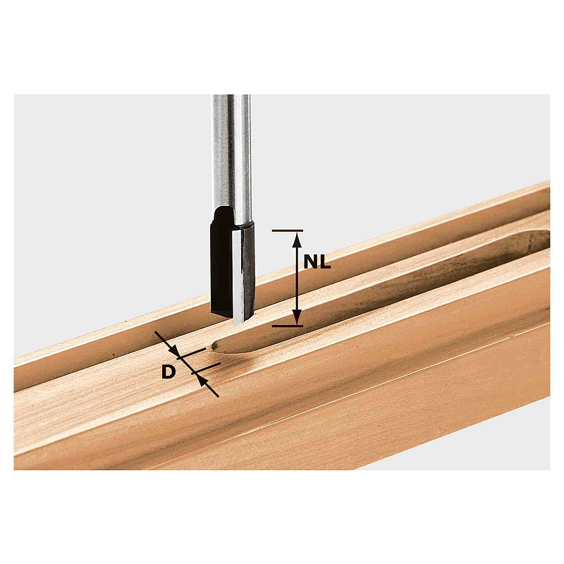 Festool 491087 Fräsaufsatz Groove cutter 1 Stück(e)