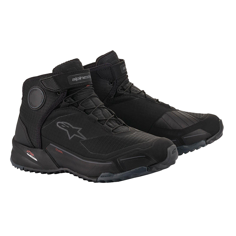 Alpinestars 2611820-1100-10 Motorrad-Schuh Männlich Erwachsener Schwarz