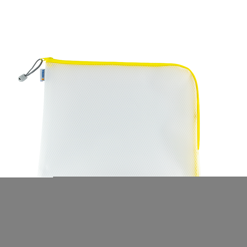 HERMA 20017 Etui Hartschalenetui für Stifte EVA (Äthylen-Vinylazetat) Transparent, Gelb