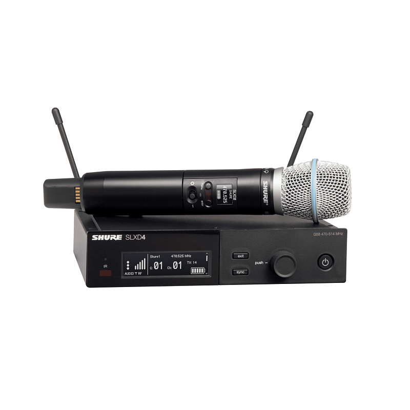 Shure SLXD24E/B87A-H56 Kabelloses Mikrofonsystem