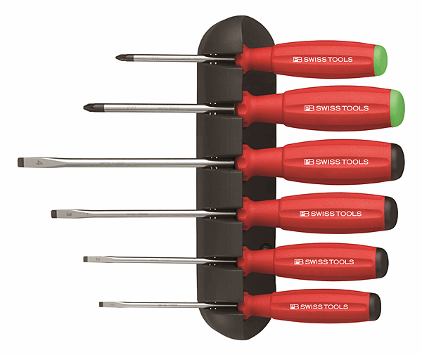 PB Swiss Tools PB 8245 Handschraubendreher Set Standard-Schraubendreher