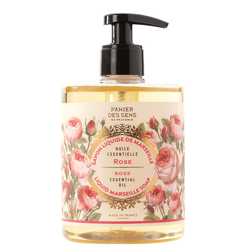 Panier des Sens Rejuvenating Rose 500 ml Flüssigseife 1 Stück(e)