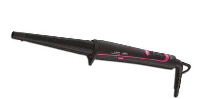 Calor CF3242C0 Haarstyling-Gerät Automatischer Lockenstab Warm Schwarz, Fuchsie 41 W