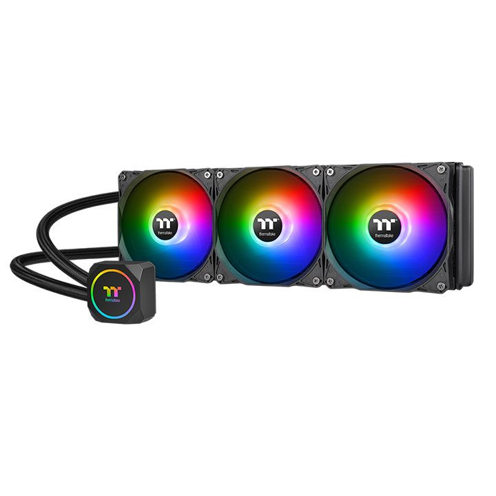Thermaltake TH360 ARGB Sync Prozessor All-in-One-Flüssigkeitskühler Schwarz