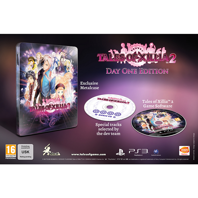BANDAI NAMCO Entertainment Tales of Xillia 2: Day One Edition, PS3 Tag Eins Englisch PlayStation 3