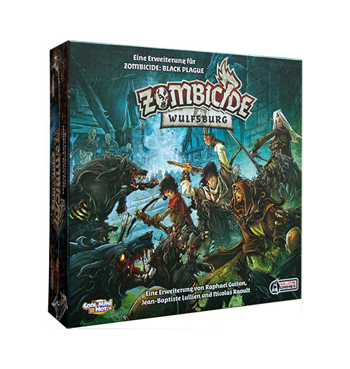 Asmodee Zombicide: Black Plague – Wulfsburg Brettspiel Reisen/Abenteuer
