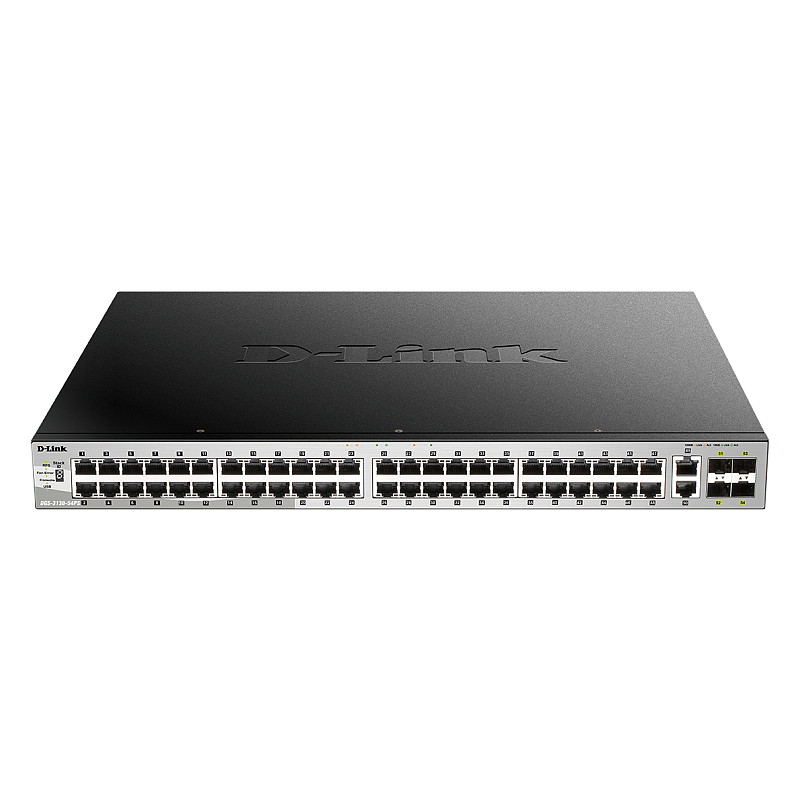 D-Link DGS-3130-54PS/E Netzwerk-Switch Managed L3 Gigabit Ethernet (10/100/1000) Power over Ethernet (PoE) Grau