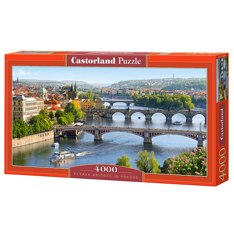 Castorland Vltava Bridges in Prague 4000 pcs Puzzlespiel 4000 Stück(e) Stadt