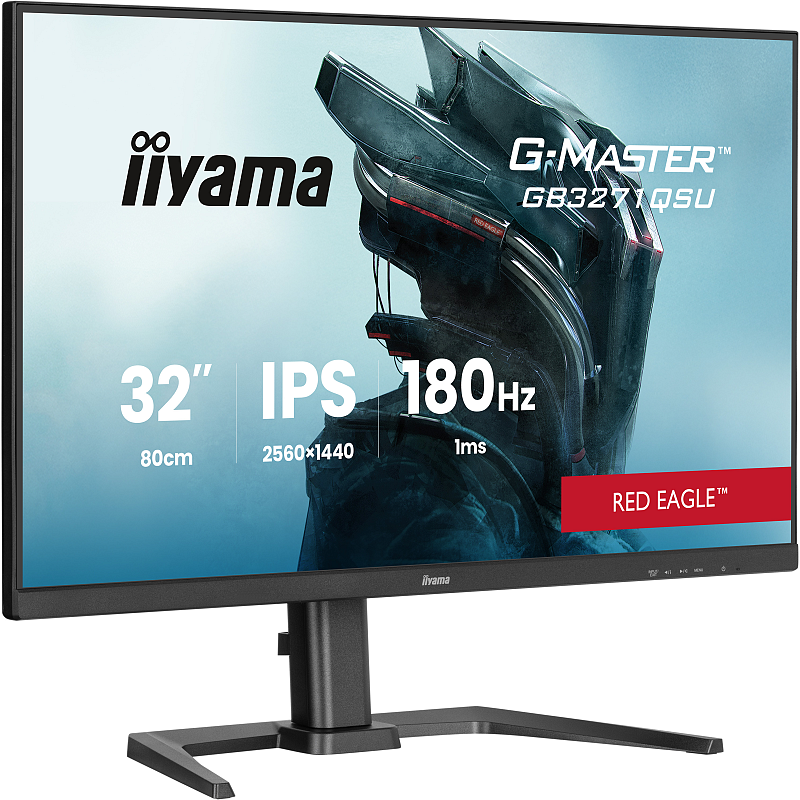 iiyama GB3271QSU-B2 Computerbildschirm 80 cm (31.5") 2560 x 1440 Pixel Quad HD LED Schwarz