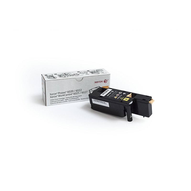 Xerox Phaser® 6020​/​6022, WorkCentre® 6025​/​6027 Standardkapazität-Tonermodul Gelb (1000 Seiten) - 106R02758