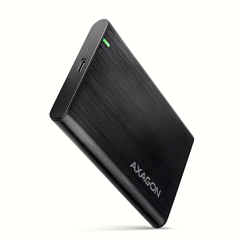 Axagon EE25-A6C Schraubenlose Aluminium USB 3.2 Gen 1 - SATA 6G externe Box für 2.5" SSD/HDD