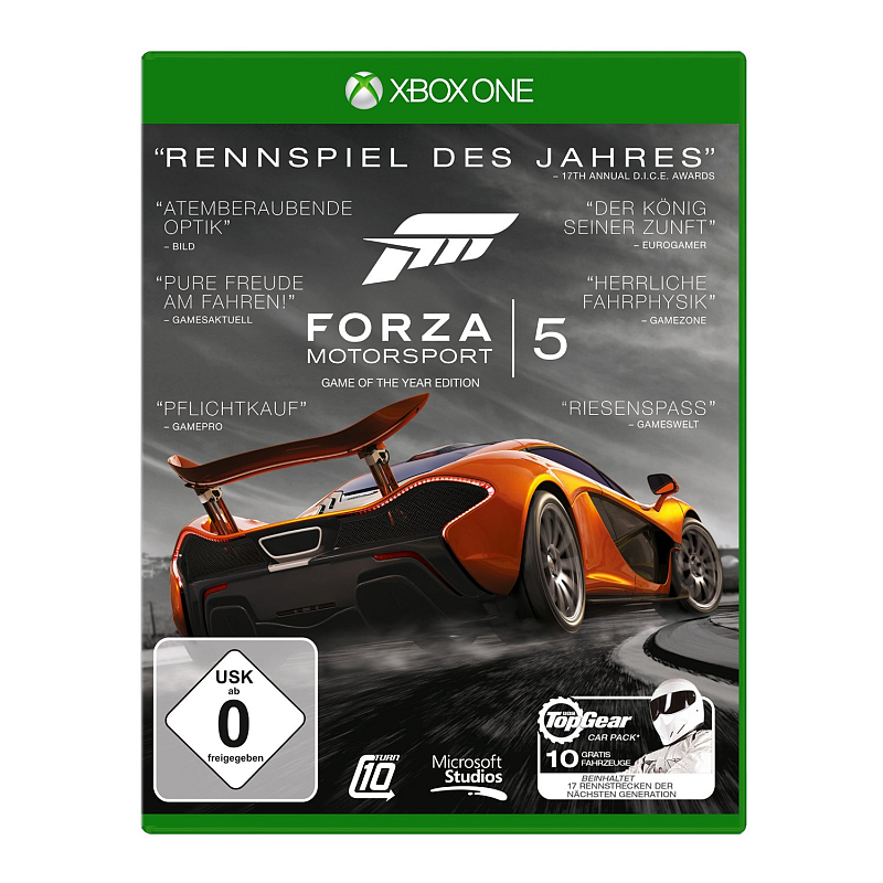 Microsoft Forza Motorsport 5 - Game of the Year Edition Standard Deutsch Xbox One