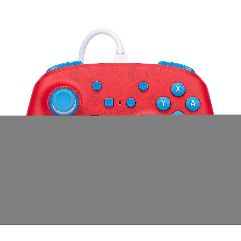 PowerA Verbesserter kabelgebundener Controller für Nintendo Switch - Hurra! Mario