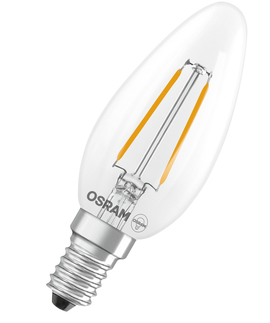 Osram 4099854466779 LED-Lampe Warmweiß 2700 K 1,8 W E14 D
