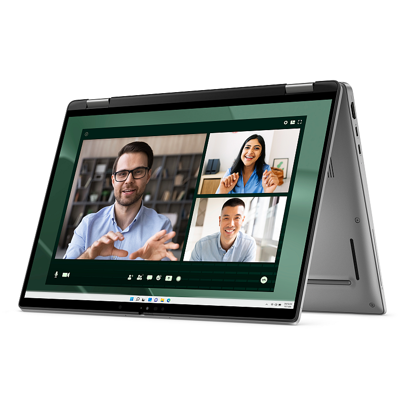DELL Latitude 7450 2-in-1 Intel Core Ultra 7 165U Hybrid (2-in-1) 35,6 cm (14") Touchscreen Full HD+ 16 GB LPDDR5x-SDRAM 512 GB SSD Wi-Fi 7 (802.11be) Windows 11 Pro Deutsch Grau