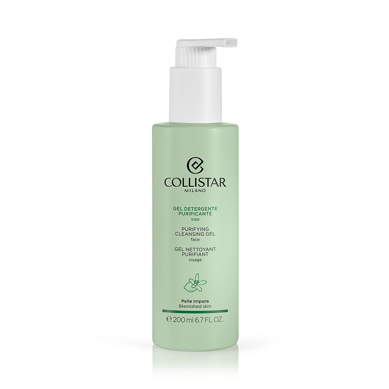 Collistar Gel Detergente Purificante Viso Reinigungsgel Männer 200 ml