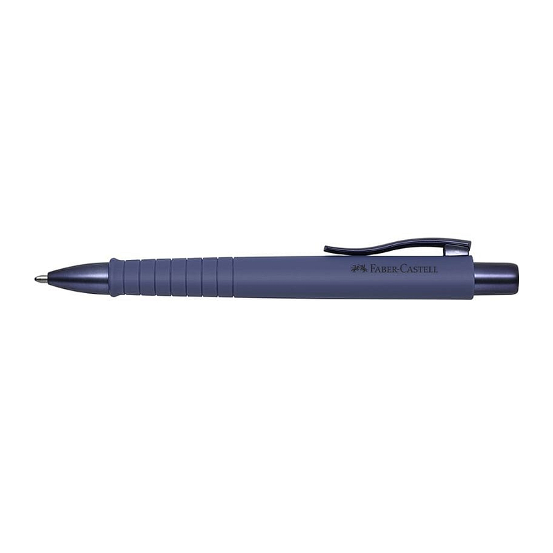 Faber-Castell Kugelschreiber Poly Ball XB Anklippbarer versenkbarer Stift Blau 1 Stück(e)